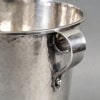 Jean Desprès – Seau à Champagne Gourmette Métal Argenté Martelé 20