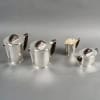 1935 Christofle Cardeilhac – Service Café Thé Art Déco Argent Massif et Palissandre 12