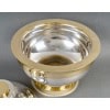 1937 Jean Puiforcat – Centre de Table Soupière Art Déco Moderniste Argent Massif et Vermeil 14