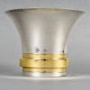 1937 Jean Puiforcat – Vase Coupe Art Déco Moderniste Argent Massif et Vermeil 9
