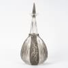 1911 René Lalique – Carafe Sirènes et Grenouilles Verre Blanc Patiné Gris 13