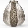 1911 René Lalique – Carafe Sirènes et Grenouilles Verre Blanc Patiné Gris 16