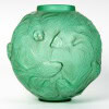 1924 René Lalique – Vase Formose Verre Vert Emeraude 8
