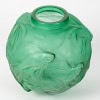 1924 René Lalique – Vase Formose Verre Vert Emeraude 11