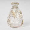 1912 René Lalique – Flacon Capricornes Verre Blanc Patiné Sépia 10
