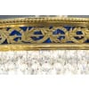 Lustre plafonnier de la Maison Baccarat du 19ème siècle. 12