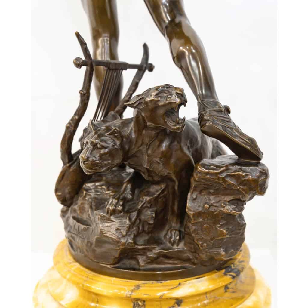 Sculpture – Orphée Aux Enfers , Charles Raoul Verlet (1857-1923) , F.Barbedienne – Bronze 6