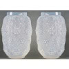 1932 René Lalique – Paire de Vases Art Déco Davos Verre Opalescent 7