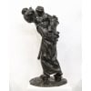Groupe En Bronze , Femme Et Enfant , Japon – Période Meiji 24