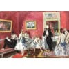 COSSON Marcel Peinture 20è Siècle l’Opéra de Paris Le salon des abonnés Huile Sur Toile Signée Certificat d’authenticité 21