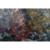 Grande peinture abstraite signée par Asimon et datée de 1960 15