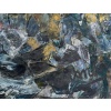 Grande peinture abstraite signée par Asimon et datée de 1960 11