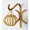 Paire d’appliques « Lantern » en rotin des années 1960 Louis Sognot 10