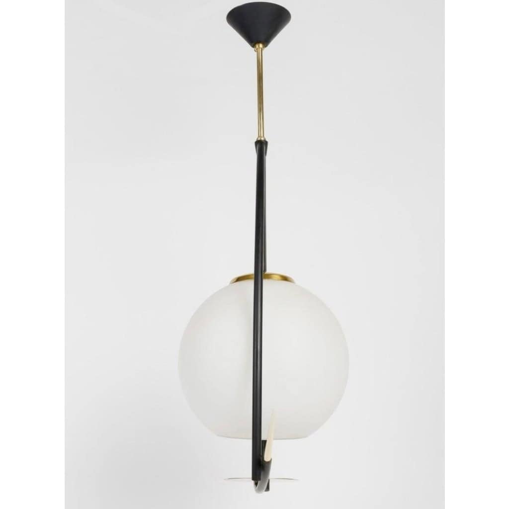 1950 Paire de lustres de la Maison Arlus 6