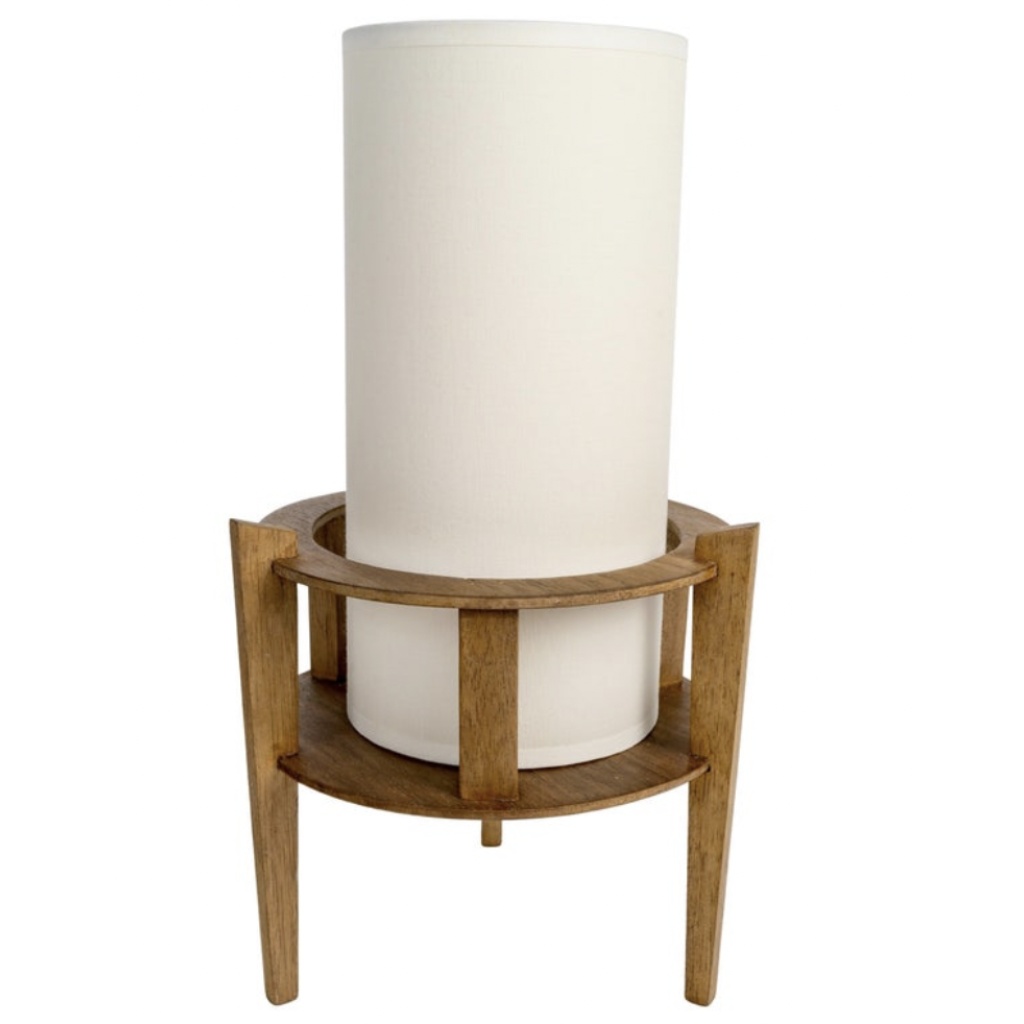 1960 Paire de lampes naturalistes en bois par Maison Roche 6
