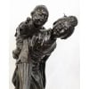 Groupe En Bronze , Femme Et Enfant , Japon – Période Meiji 18