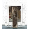 Circa 1950 , Cristal Lalique, Cadre à décor de volutes . 15