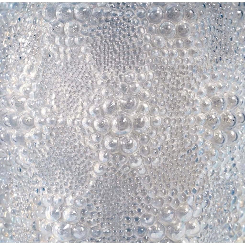 1932 René Lalique – Paire de Vases Art Déco Davos Verre Opalescent 6