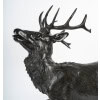 Sculpture – Le Cerf Debout (Grand Modèle) , Antoine – Louis Barye (1795-1875) – Bronze 15