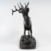 Sculpture – Le Cerf Debout (Grand Modèle) , Antoine – Louis Barye (1795-1875) – Bronze 16