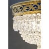 Lustre plafonnier de la Maison Baccarat du 19ème siècle. 16