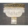 Lustre plafonnier de la Maison Baccarat du 19ème siècle. 10