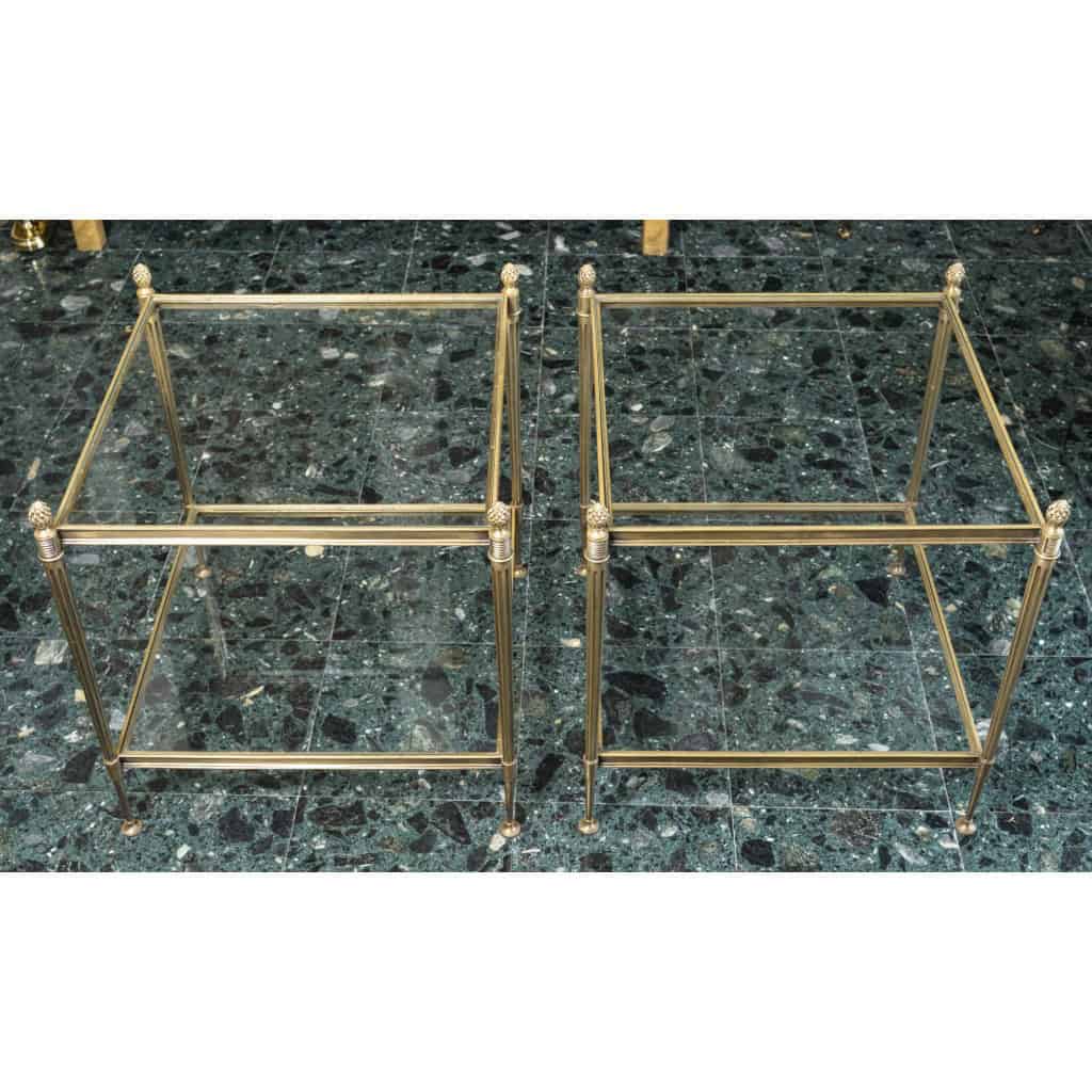 Paire de bouts de canapé – tables basses circa 1960.. 4