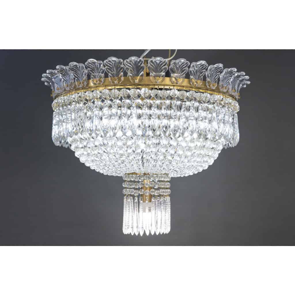 Deux plafonniers de la Maison BACCARAT pouvant former paire. 4