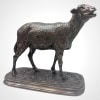 Sculpture – Mouton Des Vosges , Pierre – Jules Mêne (1864) – Bronze 16