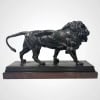 Sculpture – Le Lion Marchant , Antoine – Louis Barye (1795-1875) – Bronze 20