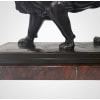Sculpture – Le Lion Marchant , Antoine – Louis Barye (1795-1875) – Bronze 25