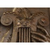 Paire de panneaux en bois sculpté d’anges musiciens. 21