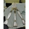 Hermès Paris : ‘Moisson’ Ménagère Métal Argenté 48 pièces 25