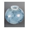 1924- RENE LALIQUE ,Vase «Poissons» Verre Opalescent 16