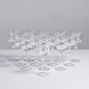 1968-LALIQUE France, Service Cristal “ROXANNE” 50 pièces 19