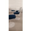 Eero SAARINEN (1910-1961) & KNOLL INTERNATIONAL (éditeur) 4 chaises pivotantes 9