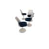 Eero SAARINEN (1910-1961) & KNOLL INTERNATIONAL (éditeur) 4 chaises pivotantes 8
