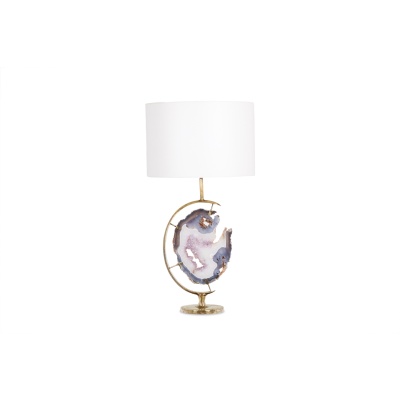Lampe en bronze et améthyste. Années 1970. LS6460275S 3