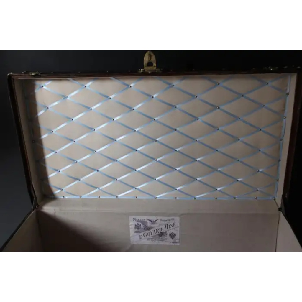 Malle Goyard 100 cm des années 1920 16