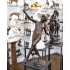 Sculpture – Une Trouvaille à Pompéi , Hippolyte Alexandre Moulin (1832-1884) – Bronze 15