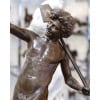 Sculpture – Une Trouvaille à Pompéi , Hippolyte Alexandre Moulin (1832-1884) – Bronze 16