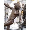 Sculpture – Une Trouvaille à Pompéi , Hippolyte Alexandre Moulin (1832-1884) – Bronze 22