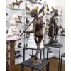 Sculpture – Une Trouvaille à Pompéi , Hippolyte Alexandre Moulin (1832-1884) – Bronze 18