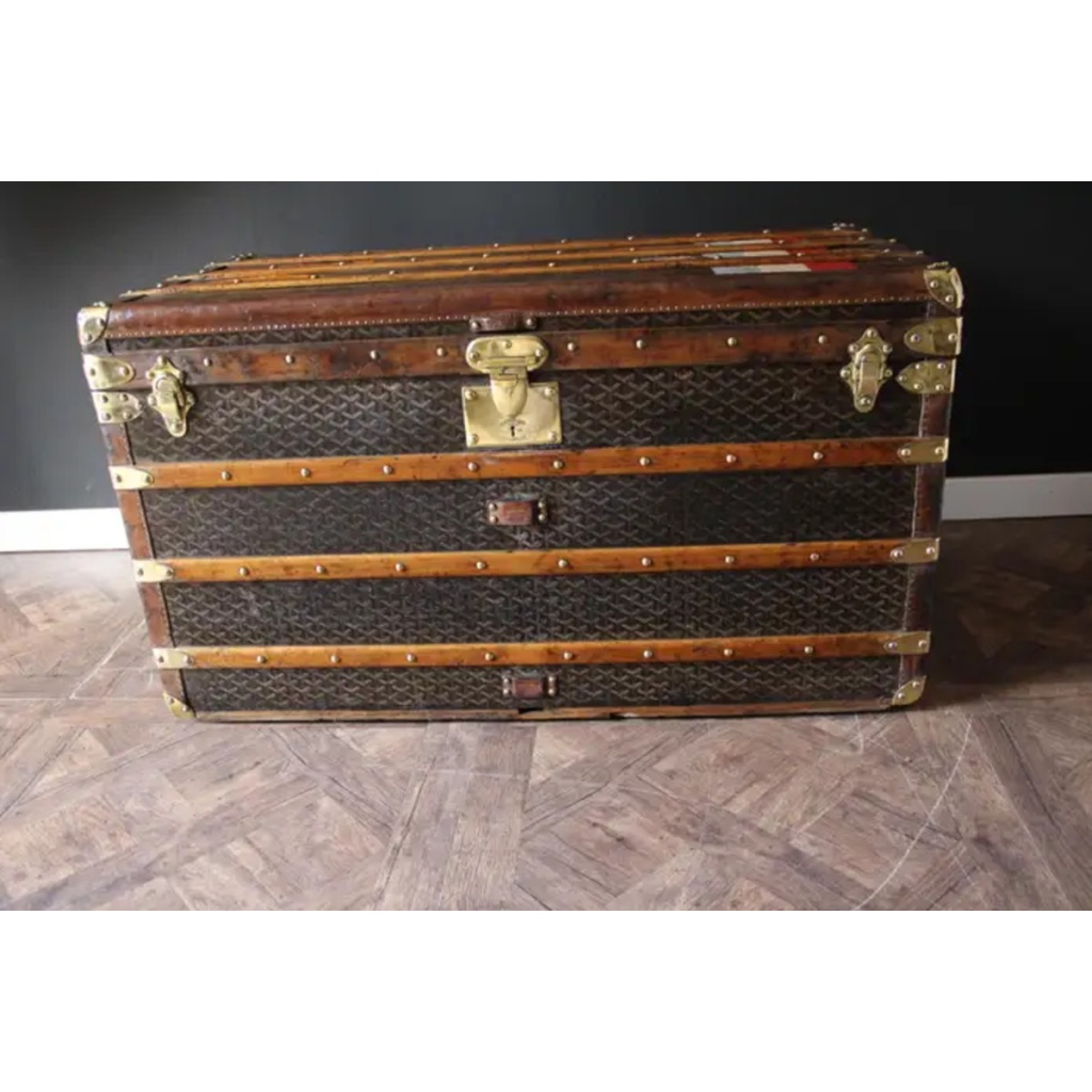 Malle Goyard 100 cm des années 1920 19