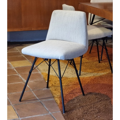 Série de six chaises de Gérard Guermonprez, France, 1950 3