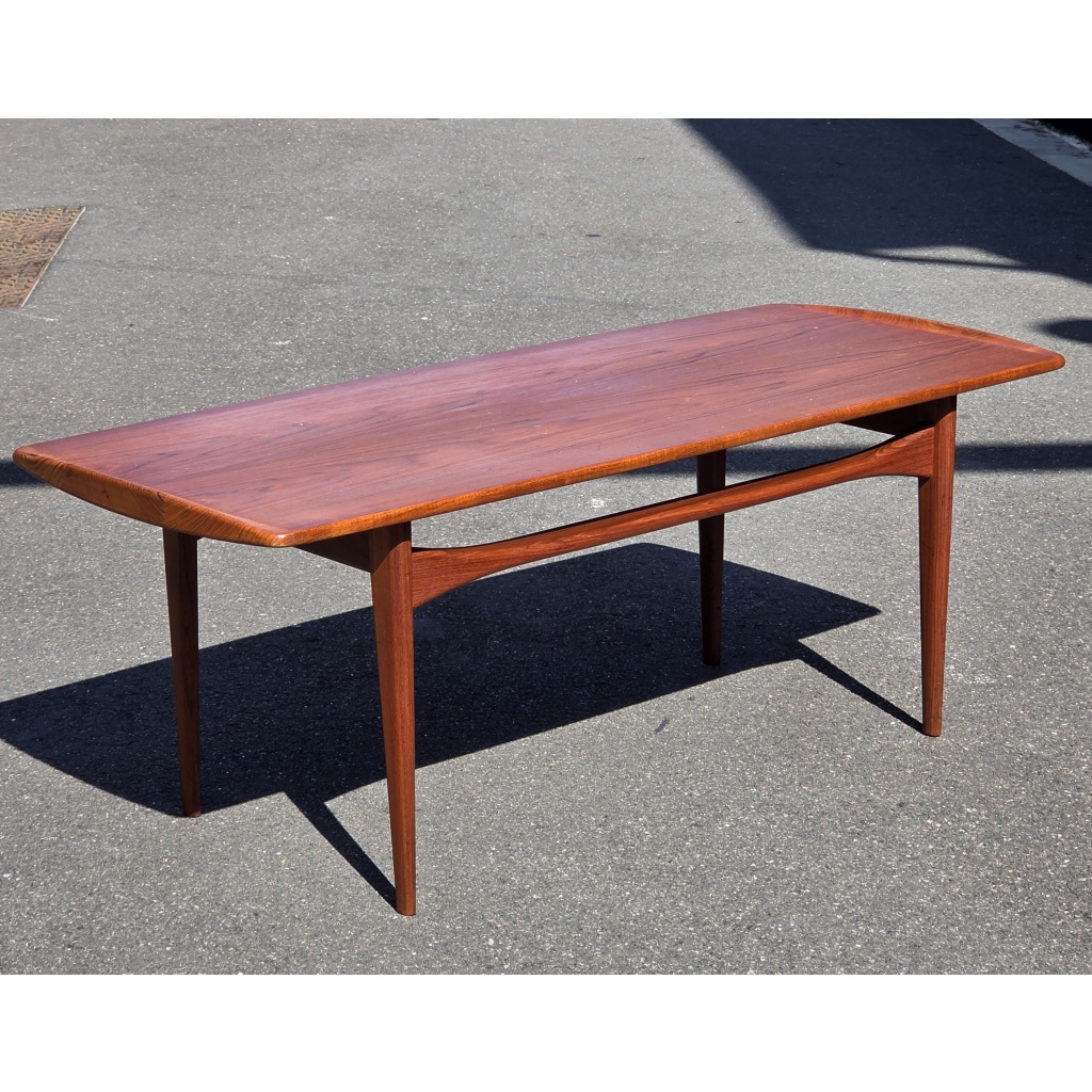 Table basse de Edvard et Tove Kindt Larsen, France & Son, Teck, 1960 3