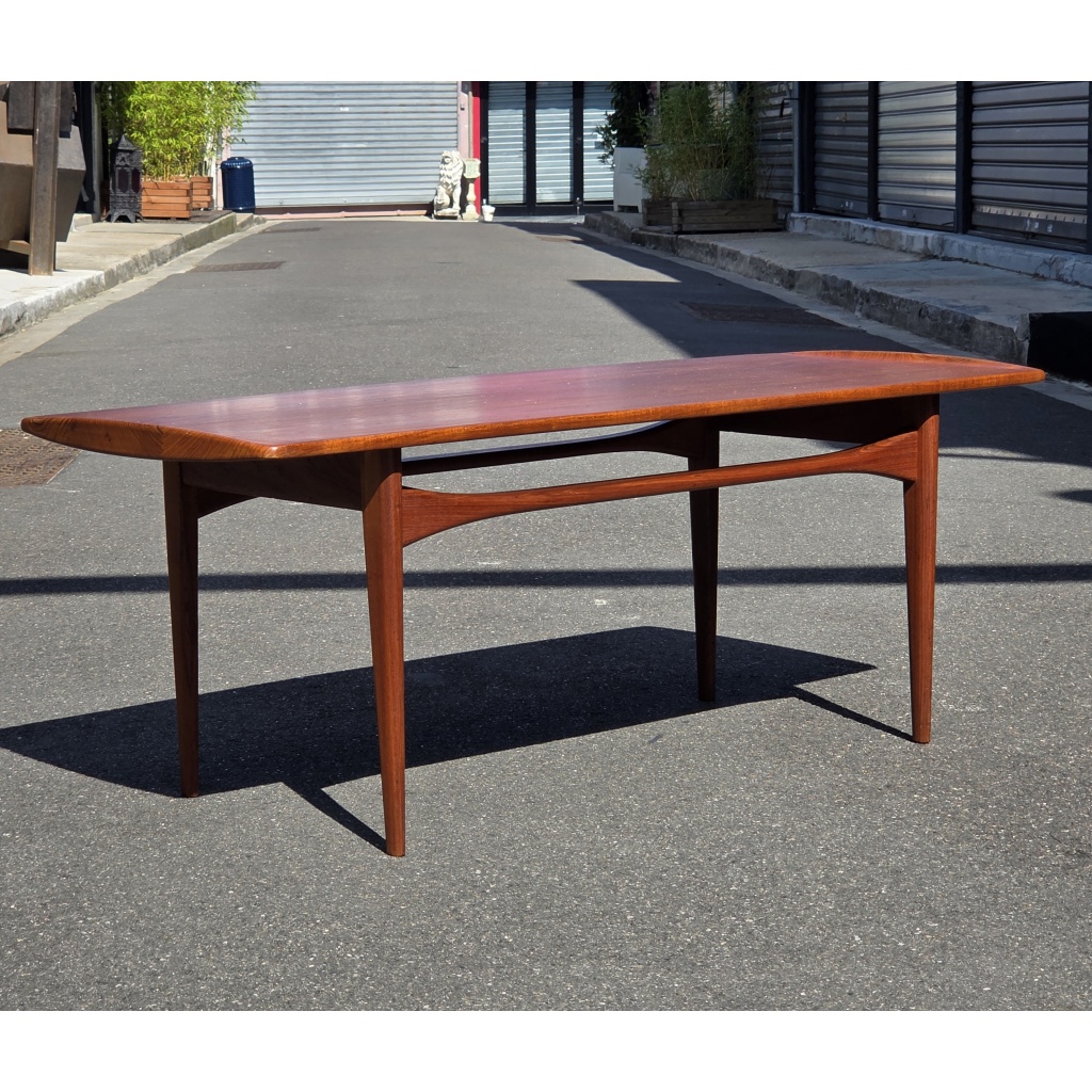 Table basse de Edvard et Tove Kindt Larsen, France & Son, Teck, 1960 4
