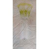 6 grands verres de couleurs Roemer signés Saint Louis  » Musset » 16