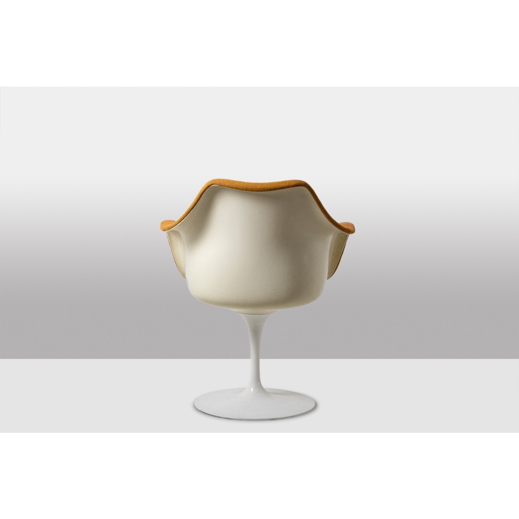 Eero Saarinen pour Knoll. Fauteuil « Tulipe » jaune safran. Circa 1960-70 LS6555609P 9