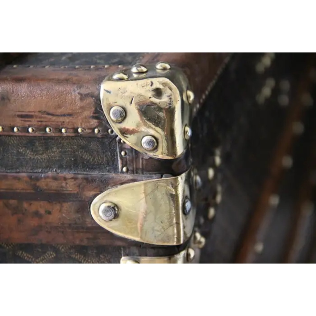 Malle Goyard 100 cm des années 1920 10